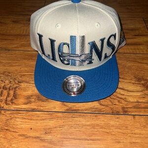Mitchell & Ness Detroit Lions NFL Snapback Hat Youth